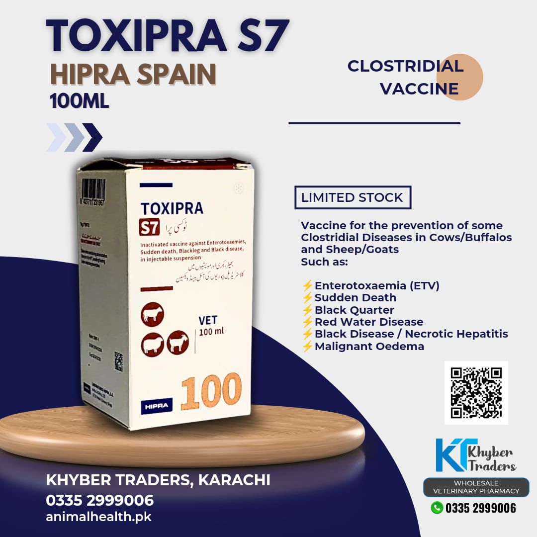 TOXIPRA S7 100ML (Spain) — Vaccines | Khyber Traders