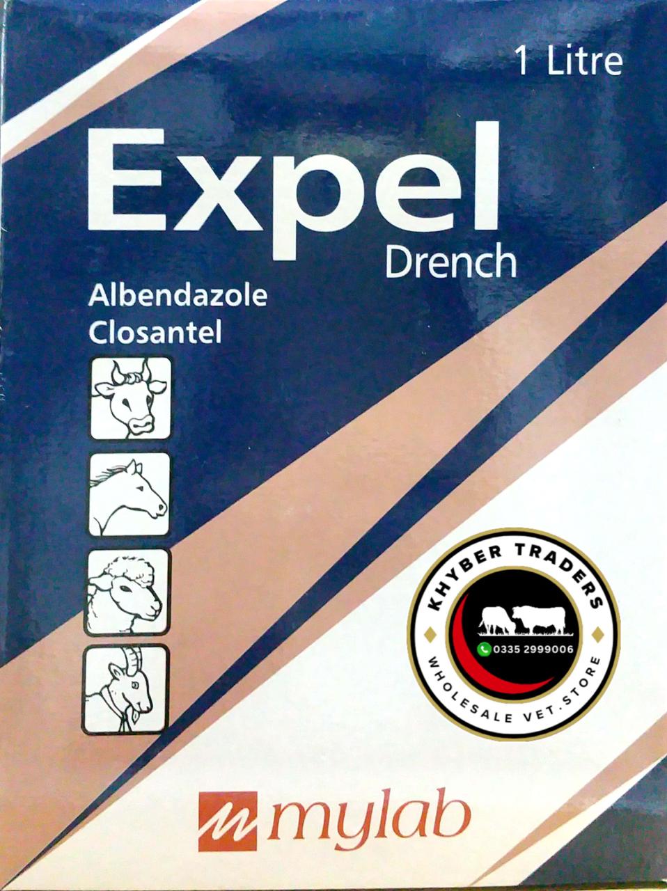 Expel Drench 1000ml Mylab — Dewromer Drenches | Khyber Traders