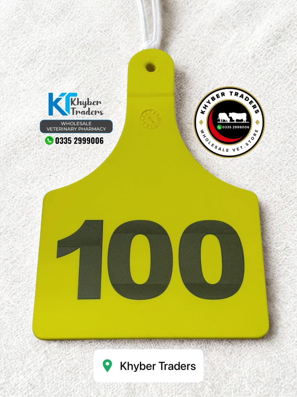 Ear Tags for Cows Buffalos Sheep & Goats — Ear Tags for Cattle & Goats | Khyber Traders